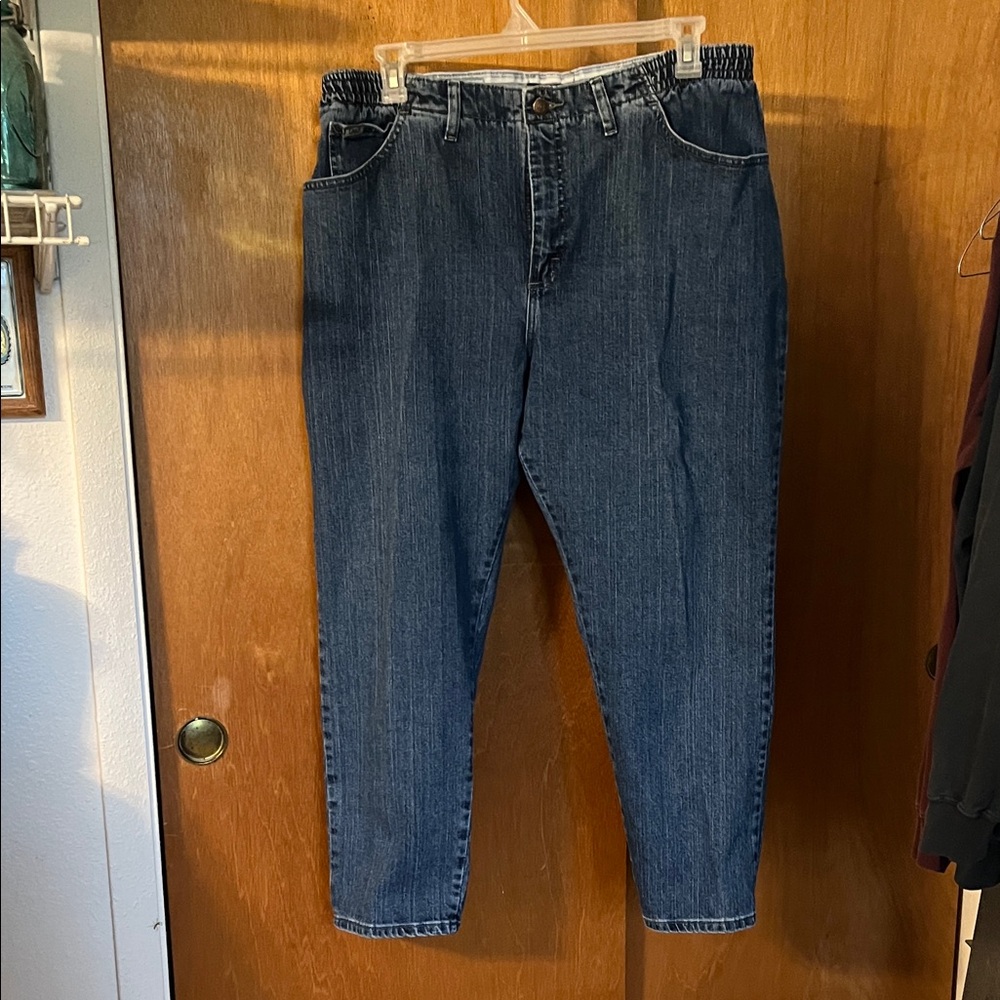Lee Relaxed Fit Dark Blue Jeans 18W